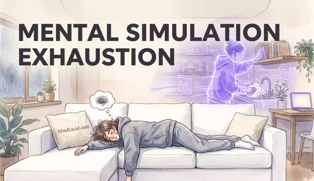 Mental Simulation Exhaustion: Why Thinking About a Task Makes You Too Tired to Do It