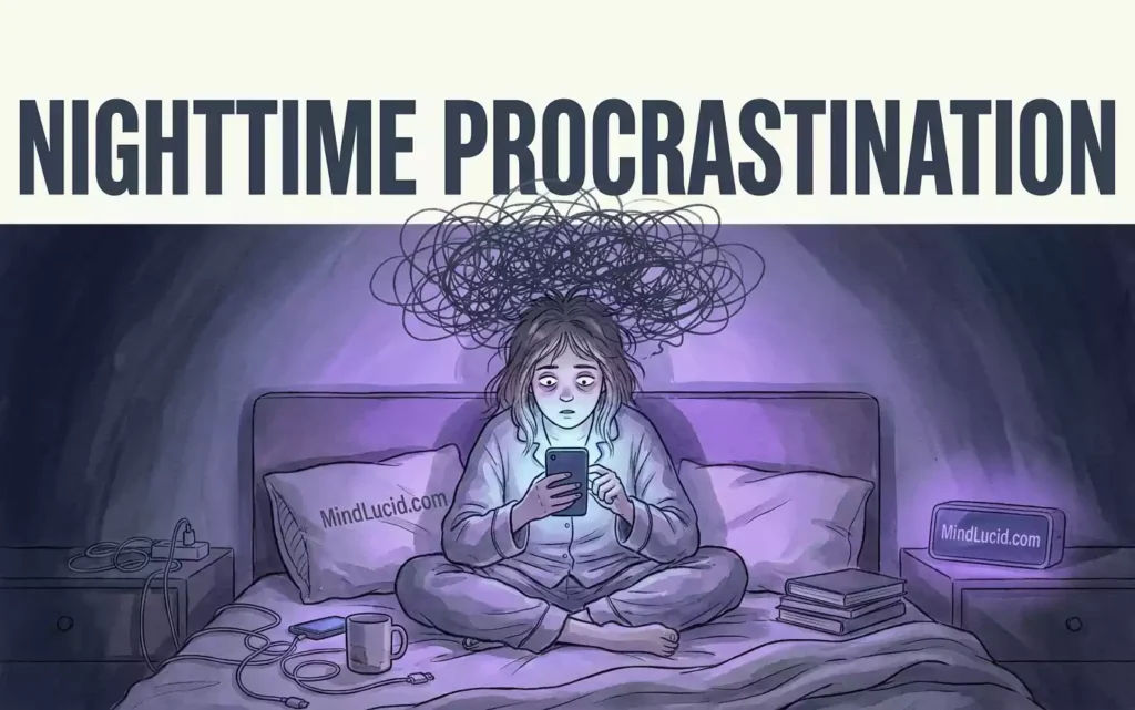 Why You Delay Sleep Even When Exhausted | sleep procrastination