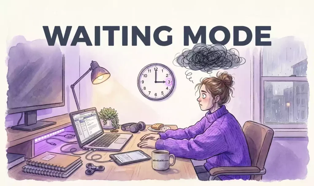 ADHD Waiting Mode: Why a 3 PM Appointment Paralyzes Your Morning and Dopamine Hacks to Break the Freeze