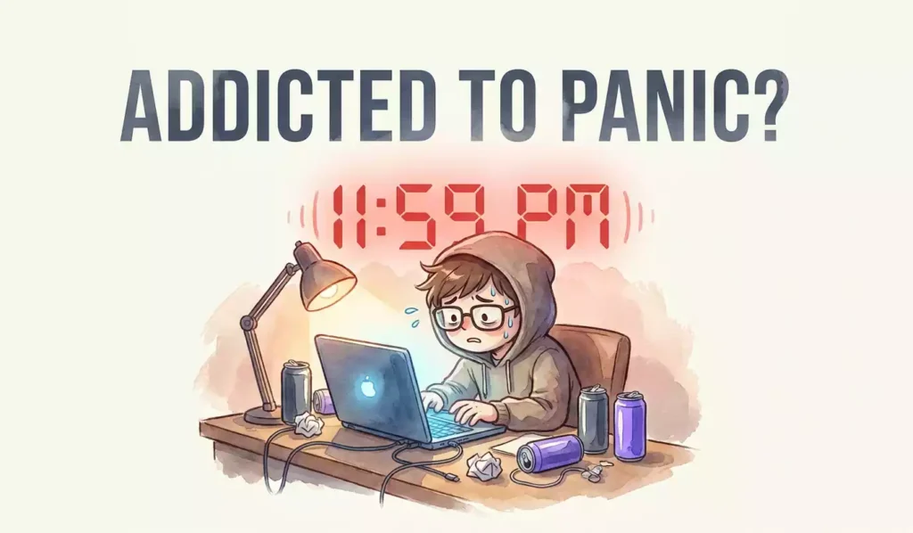 Panic-Driven Productivity: Why You Can Only Work at the Last Minute