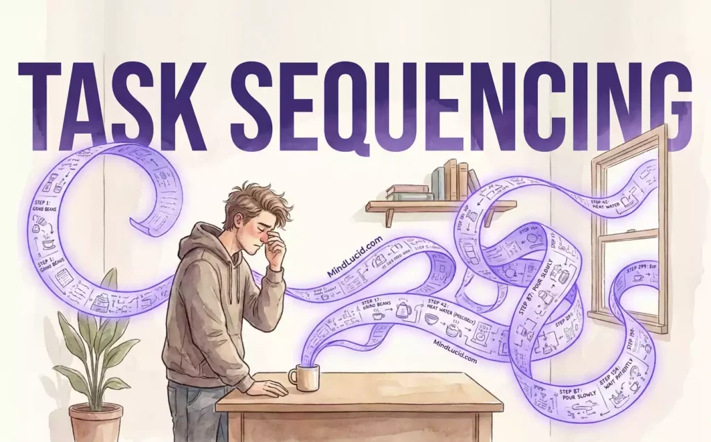 Task Sequencing: Why Simple Daily Chores Feel Like a 100-Step Mountain