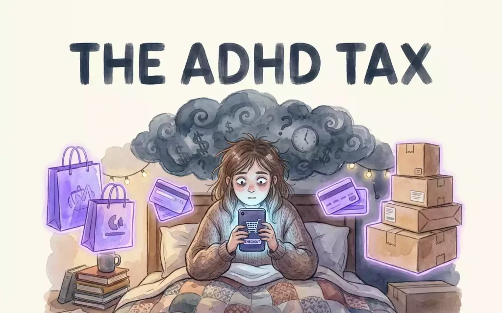 The "ADHD Tax": Why Your Brain Impulse-Buys at 3 AM (And How to Stop)