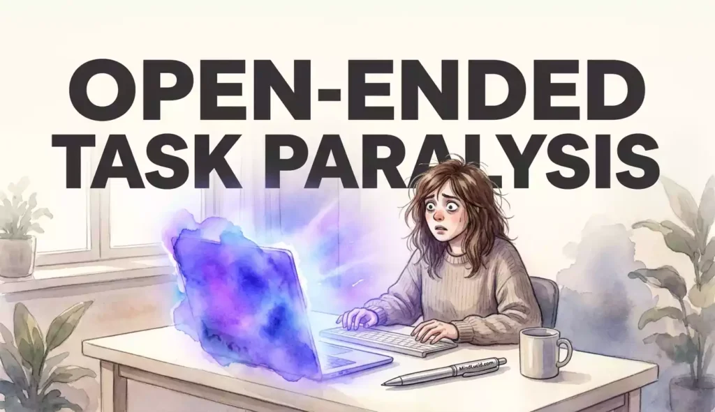 Open-Ended Task Paralysis: Why "Just Do Whatever You Think Is Best" Freezes Your Brain