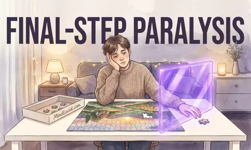 Final-Step Paralysis: Why You Leave Every Project 95% Finished