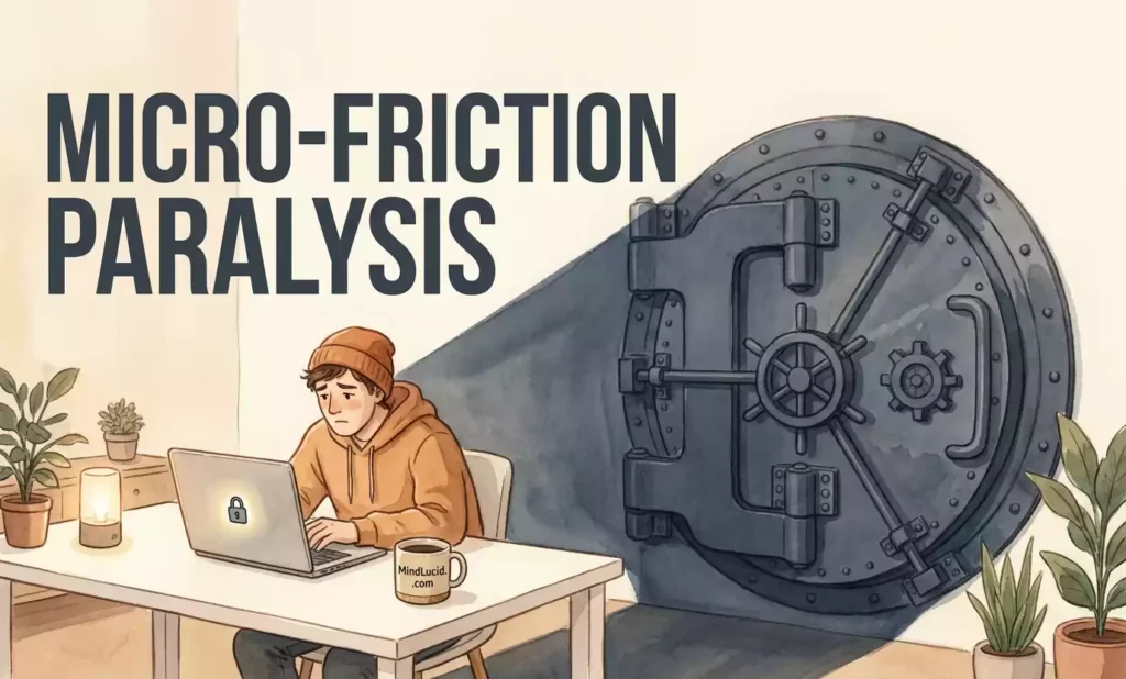 Micro-Friction Paralysis: Why Forgetting a Password Stops You From Doing a Task for 3 Months