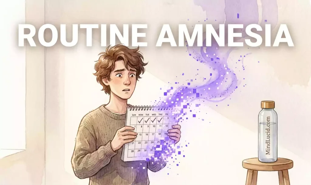 Routine Amnesia: Why Missing One Day of a Habit Deletes It From Your Brain Forever